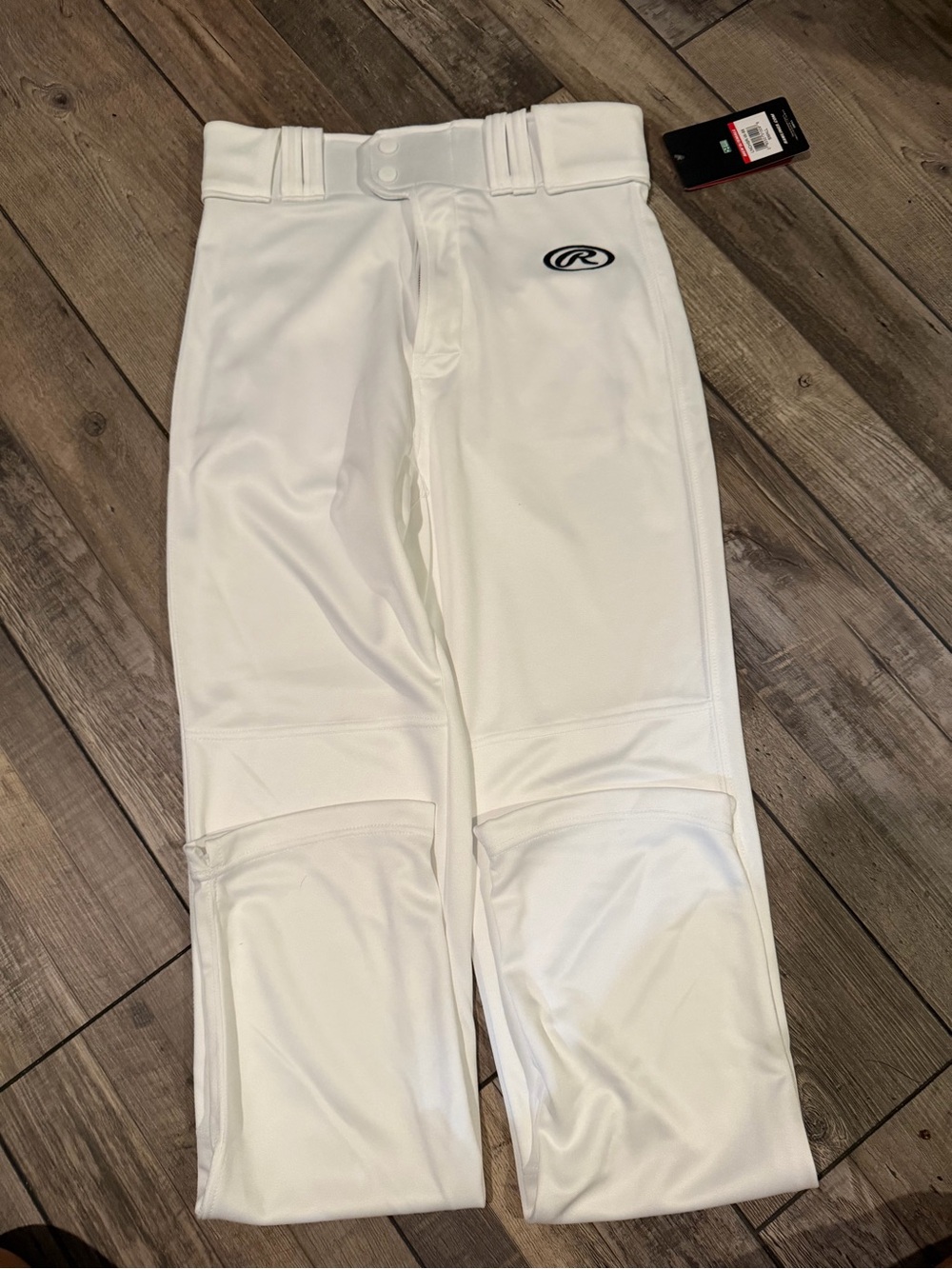 Rawlings White Baseball  Pants. Men’s Small